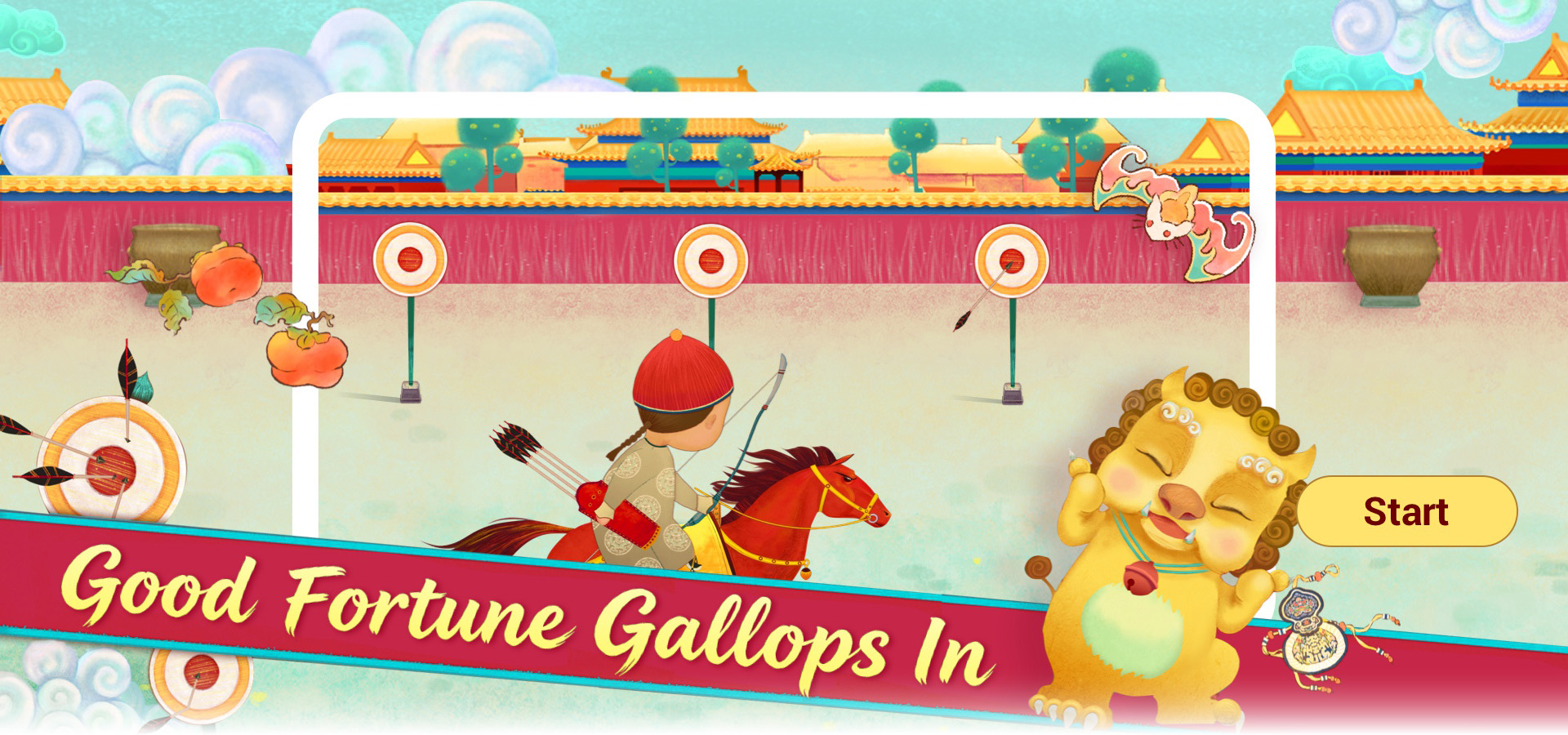 Good Fortune Gallops In